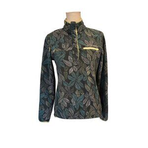 Columbia Mountain Side Fleece Snap Pullover Jacket Sweatshirt Women's Small